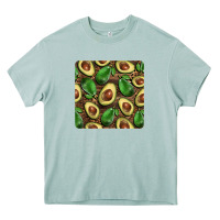 Arona avocados with wood and leopard background mug  coaster Heavy Core Tee - BarkalooDesign