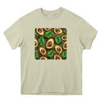 Mossy avocados with wood and leopard background mug  coaster Heavy Core Tee - BarkalooDesign