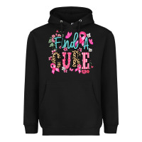 Black find a cure Heavyweight Hoodie - NancyCooperArtShop