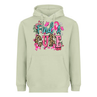 Matcha find a cure Heavyweight Hoodie - NancyCooperArtShop