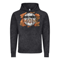 Vintage Black volleyball mom Vintage Hoodie - AdoDesignShop