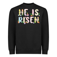 Black he is risen Heavyweight Sweatshirt - MaliasSmallBusiness