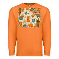 Carrot Fall Pumpkins Premium Sweatshirt - texasbilliewilder