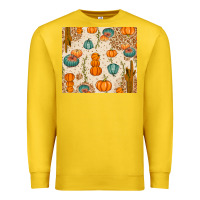 Lemon Fall Pumpkins Premium Sweatshirt - texasbilliewilder