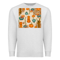 Oatmeal Heather Fall Pumpkins Premium Sweatshirt - texasbilliewilder