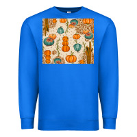 True Royal Fall Pumpkins Premium Sweatshirt - texasbilliewilder