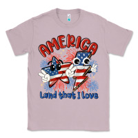 Lilac america land that i love Classic Tee - MaliasSmallBusiness