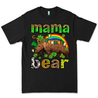 Black st patricks mama  bear Premium Tee - AdoDesignShop