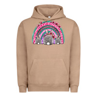 Pigment Burro Easter bunny rainbow Urban Hoodie - OliviaCreatesArt