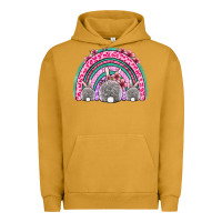 Pigment Peanut Butter Easter bunny rainbow Urban Hoodie - OliviaCreatesArt