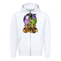 White Hocus Croakus Frog Zipper Hoodie - LillyAllenDesigns