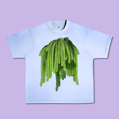 Selenicereus Cactus Urban Heavy Tee Designed By Lillyallendesigns