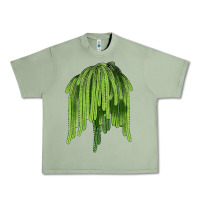 Oil Green Selenicereus Cactus Urban Heavy Tee - LillyAllenDesigns