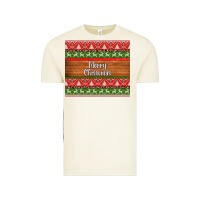 Vintage Arctic merry christmas knitted reindeer pattern Vintage Tee - Jasminsmagicworld