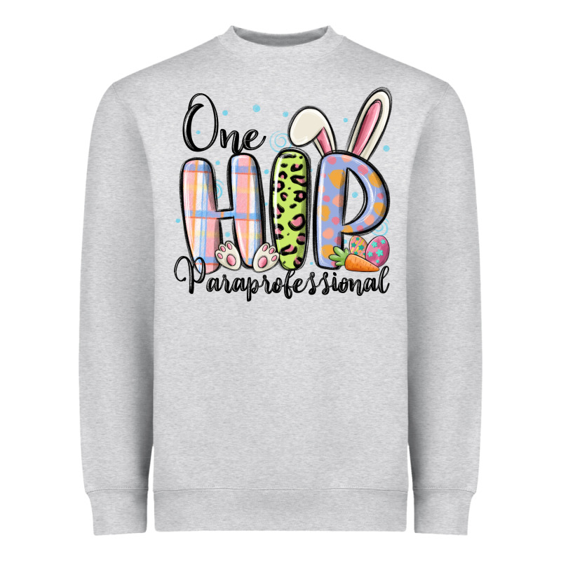 One Hip Paraprofessional Heavyweight Sweatshirt by MaliasSmallBusiness | Teevron