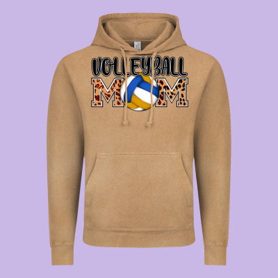 Volleyball Mom Vintage Hoodie Designed By Adodesignshop