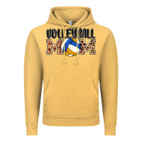 Vintage Mustard volleyball mom Vintage Hoodie - AdoDesignShop