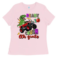 Bubblegum Pink ready to crush 6th grade Ladies Tee - Zillion Design Studio