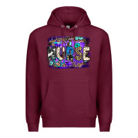 Burgundy nurse halloween Premium Hoodie - JahusDesignShop