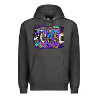 Charcoal Heather nurse halloween Premium Hoodie - JahusDesignShop