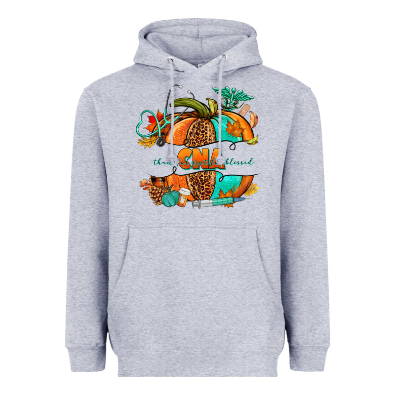 Cna Pumpkin Nurse Heavyweight Hoodie by NancyCooperArtShop | Teevron