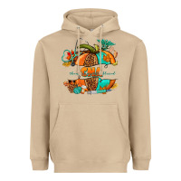 Mushroom cna pumpkin nurse Heavyweight Hoodie - NancyCooperArtShop