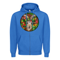 True Royal Spanish Goat Christmas Ornament Zipper Hoodie - LillyAllenDesigns