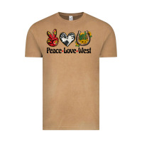 Vintage Camel peace love west Vintage Tee - BarkalooDesign