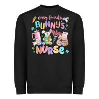 Black every favorite bunnys nurse Heavyweight Sweatshirt - MaliasSmallBusiness