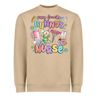 Mushroom every favorite bunnys nurse Heavyweight Sweatshirt - MaliasSmallBusiness