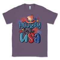 Lavender hooray for the usa Classic Tee - MaliasSmallBusiness
