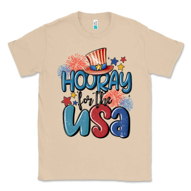 Hooray For The Usa Classic Tee by MaliasSmallBusiness | Teevron