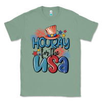 Sage hooray for the usa Classic Tee - MaliasSmallBusiness