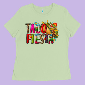 Taco Fiesta Ladies Tee Designed By Cts Tumbler Store