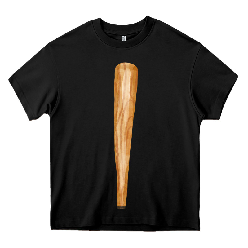 Wooden Baseball Heavy Core Tee by FaDigitalArtStudio | Teevron