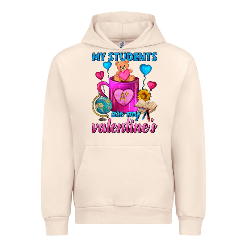 My Students Are My Valentines Day Coffee Mug Urban Hoodie by FaDigitalArtStudio | Teevron