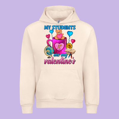 My Students Are My Valentines Day Coffee Mug Urban Hoodie Designed By Fadigitalartstudio