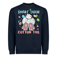 Navy shake your cotton tail Heavyweight Sweatshirt - MaliasSmallBusiness