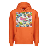 Carrot summer vibes with sea shells Premium Hoodie - TumblerDesignByShophia