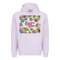 Lilac summer vibes with sea shells Premium Hoodie - TumblerDesignByShophia