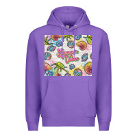 Purple summer vibes with sea shells Premium Hoodie - TumblerDesignByShophia