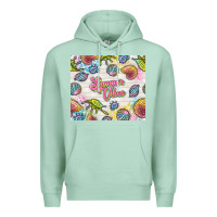 Seafoam summer vibes with sea shells Premium Hoodie - TumblerDesignByShophia