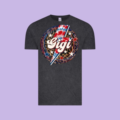 Western Gigi Patriotic Vintage Tee Designed By Lillyallendesigns