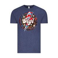 Vintage Denim Western Gigi Patriotic Vintage Tee - LillyAllenDesigns