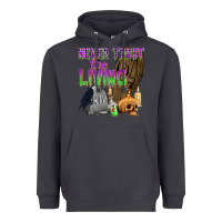 Smoke Never Trust The Living Heavyweight Hoodie - texasbilliewilder