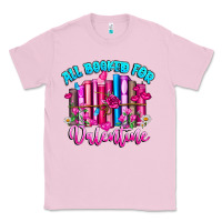 Bubblegum Pink All Booked For Valentines Classic Tee - CowhideDigitalArt