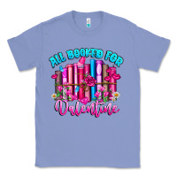 Colony Blue All Booked For Valentines Classic Tee - CowhideDigitalArt