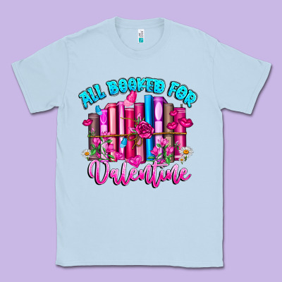All Booked For Valentines Classic Tee Designed By Cowhidedigitalart