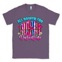 Lavender All Booked For Valentines Classic Tee - CowhideDigitalArt