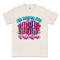 Natural All Booked For Valentines Classic Tee - CowhideDigitalArt